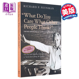 你干吗在乎别人怎么想 充满好奇心的费曼 英文原版 What Do You Care What Other People Think Richard P Feynman