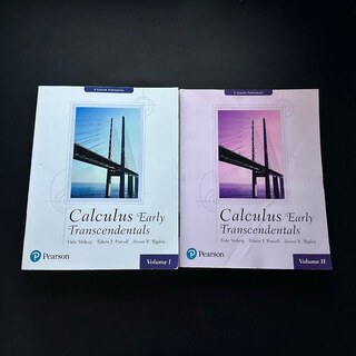 【正版旧书】Calculus Early Transcendentals Volume 1 2 两册