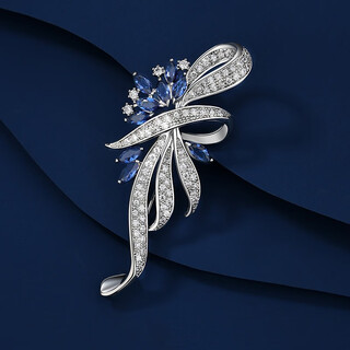 Marco bizzarri high-end brand brooch xingdai brooch high-end women's exquisite luxury suit anti-exposure brooch women's corsage 520 for wife a gift box