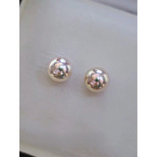 Imperial japan selects high-bright akoya seawater pearl earrings 18k gold small light bulb heavenly quality earrings 18k gold earrings + heavenly grade akoya 5-5.5mm