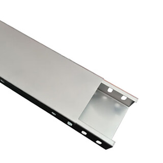 Gobase galvanized cable tray trough type straight-through cable weak current wiring tray (2 meters / root) trough type straight-through 400*300*1.5*1.0