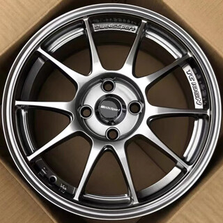 Vojialun14 15 16-inch modified wheels suitable for fit civic k3 fengfan golf 6 cruze jetta santana gray 16-inch wheels