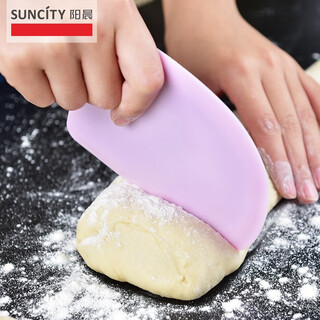 Yangchen baking tools food grade silicone multifunctional non-stick cherry blossom powder cream cherry blossom powder non-stick silicone scraper (yc6064)