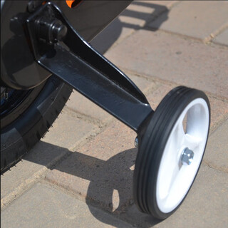 Ubay children's bicycle accessories student bicycle foot support telescopic fender auxiliary wheel wheel adaptation auxiliary wheel pair - 16 inches