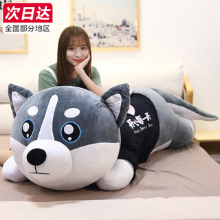 熊猫熊抱枕长条毛绒玩具女孩布娃娃公仔儿童毕业礼物二哈士奇趴趴狗抱抱熊床上陪睡觉抱枕大号玩偶女生生日礼物女送男女朋友1m