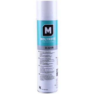 Molykote d-321r quick-drying molybdenum disulfide spray dry film anti-friction coating lubricant 400ml