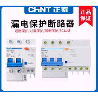正泰（CHNT）小型漏电断路器DZ47LE-32空气开关带漏电保护器漏保6 100 100A 3P