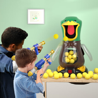 Tangmi temi children's hit me duck shooting toy gun air-powered soft bullet gun new year's gift for boys and girls