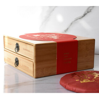 Feng yin year of the ox commemorative cake, ox luck and prosperity 714g