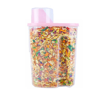 Cute, cute, cute, cute, cool dog snacks, vegetables, freeze-dried meat pellets, mixed bucket, pet food, training reward, bibimbap, dog food companion, fruits and vegetables + minced chicken + beef pellets/1.8jin jin equals 0.5kg big bucket