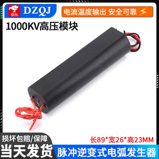 Dzqj arc pulse dc 400/1000kv pulse inverter generator ignition coil module 1000kv high voltage module arc generator