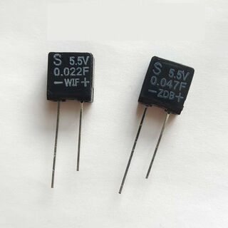Farad capacitor 5.5v 0.047f da5r5473af5.5v 0.022f square 5.5v0.047f/9.8*5.3*10.