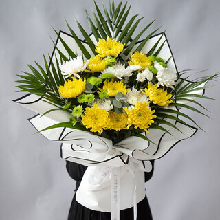 Baihua pavilion flowers qingming festival chrysanthemums funeral ceremony real bouquets funeral memorial tomb sweeping remembering revolutionary martyrs city delivery remembering the past|n54