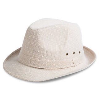 Hats for men, middle-aged and elderly sun hats, spring and summer casual fashion jazz hats, outdoor travel hats for the elderly, beige 60 cm