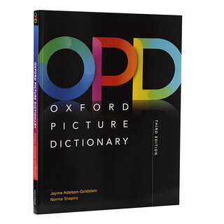 Oxford picture dictionary series english dictionary dictionary chinese-english translation third edition oxford picture dictionary opd children's picture dictionary dictionary easy to understand imported original picture dictionary english monolingual version