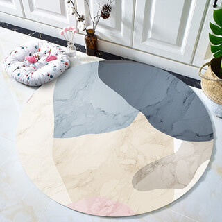 Pupan customized round floor mat light luxury simple bedroom home living room swivel chair computer gaming chair study room round 03 diameter 180cm