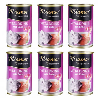 Miami (miamormao) imported from germany miamor miami health soup soup can soup bag kidney urinary canned cat cheating water god 6 cans gift box duck meat (date 26 years later) 1 box