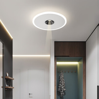 Covid-19 aisle light entry corridor light full spectrum ultra-thin led ceiling light balcony light nordic simple cloakroom lighting qdk8086 aisle-square-24cm-three colors