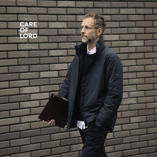 Care of lord gold label primaloft men's autumn and winter weatherproof commuting jacket stand collar cotton jacket 8572 qiyu black xl