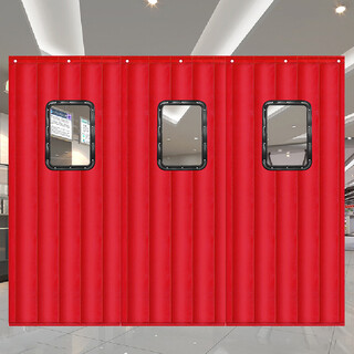 Diyin winter cotton door curtain winter warm windproof windshield partition curtain thickened cold-proof shop supermarket commercial customization