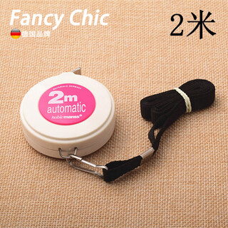 Fancychic german quality tape measure, clothes measure, waist measure, tailor's ruler, sewing ruler 1.5 meters, soft leather tape measure for clothing, 2 meters, white pink heart, inches + centimeters