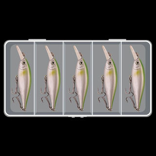 Submersible minollua bait white strip freshwater simulated bait boxed fishing gear fishing supplies 2