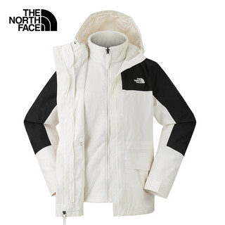 North face 3-in-1 jacket women's outdoor windproof jacket fleece liner 89yj rou m/160