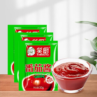 Xiaochu tomato sauce xinjiang specialty small bag packaging concentrated jam seasoning sauce 30g*10 bags