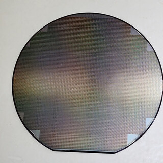 Crystal cpu wafer wafer photolithography integrated circuit chip semiconductor silicon wafer teaching science test six inches 02 free acrylic bracket