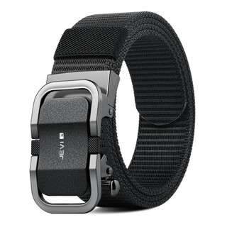 Extreme canvas belt men's automatic buckle belt for young and middle-aged business casual simple versatile korean style trendy jeans belt