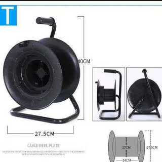Extra large mobile reel empty reel cable reel take-up hand-crank reel empty reel cable 280 type pvc reel