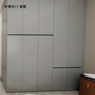 Yeguo custom wardrobe, whole house custom-made integrated wardrobe, bedroom multi-functional wardrobe, one door to top four door large wardrobe custom-made, prepayment
