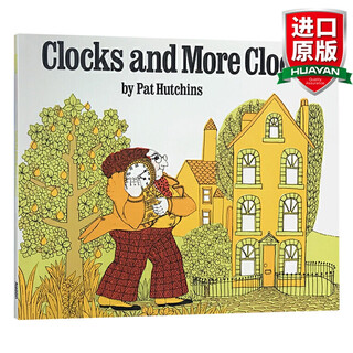 Original english picture book mr. jin buys a clock clocks and more clocks understanding the concept of time recommended by zhang xiangjun