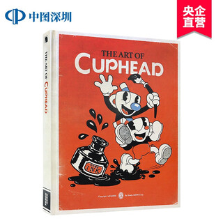 Spot cuphead art set collection tga award-winning independent game hardcover english original the art of cuphead 30