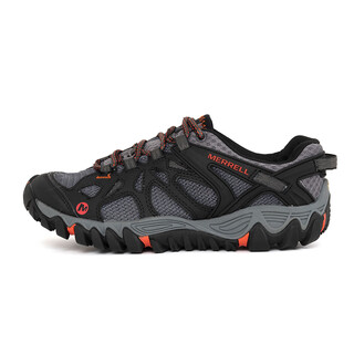 Merrell alloutblaze men's and women's wading shoes, breathable, non-slip, quick-drying outdoor sports shoes, black and red 38, it is recommended to take one size smaller