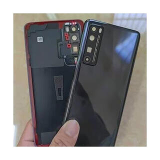 Huawei (huawei) is suitable for nova7 back cover, nova7pro original disassembly, 99 new nova7se glass back shell, original back screen, nova7pro original disassembly, 99 new, bright black, seamless installation