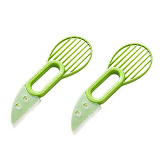 Huilu fruit splitter avocado artifact special knife avocado cutting knife fruit corer peeler fruit corer 2 pieces