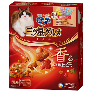 Du lailin japan's original imported silver spoon samsung gourmet cream cat biscuit crispy silver spoon cat food hair removal ball snack chicken recipe chicken comprehensive 4 flavors + ingredients 20 1 box