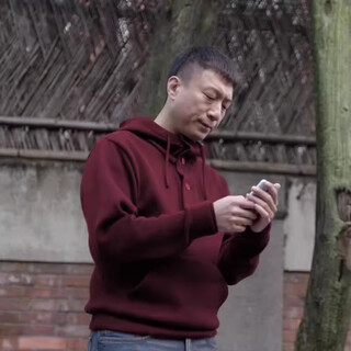 Kuraishi kazuki 2024 new trendy brand burgundy velvet sweatshirt men's american hooded spring, autumn and winter henry shirt collar jacket burgundy m