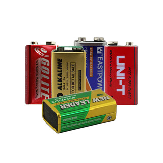 Unilide unilide 9v battery, multimeter battery, square battery, general instrument (brand randomly sent) 1 9v battery (battery brand randomly sent)