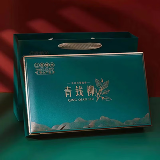 Dragon phoenix pao qingqian liu tea authentic ancient tree xiushui wild young leaves qian liu health tea gift box qing qian liu gift box 250g