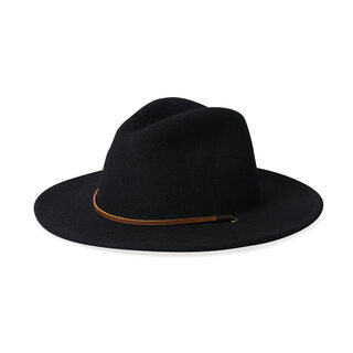 Brixton men's wool felt hat classic outdoor sun hat adjustable all seasons black//white large