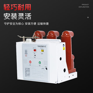 Suitable for vs1-12/630-25 indoor high voltage vacuum circuit breaker fixed zn63a-10kv circuit breaker 630a 1p