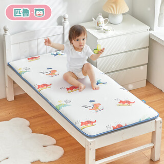 Pilu baby mattress washable kindergarten mattress thickened 6d children's cotton nap student dormitory single mattress dinosaur green 6d children's mattress 50*120cm