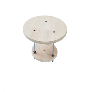 妙普乐建功猫爬架配件猫窝替换柱实木剑麻绳猫笼子猫抓柱子自制通 普通顶板 可调7-20厘米