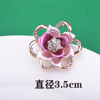 Suiyu xianyan exquisite rose brooch, versatile flower corsage, anti-exposure accessories, women's a style