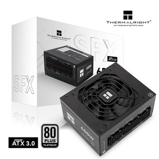 利民(利民) 额定650W TR-TPFX650 ATX3.0电源 白金全模组 原生PCIE5.0 全日系电容 SFX 650W电源