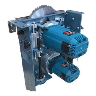 L-artisan/liangjiang one-click fine-tuning dust-free single saw all-in-one machine woodworking special saw blade work sliding table saw manual lifting brush dust-free single saw (including flip plate)