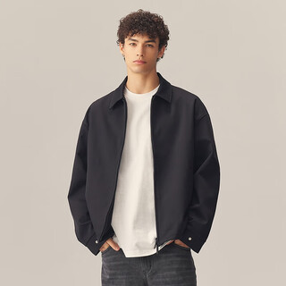 Chinism ch jacket men's suede double zipper jacket men's american casual retro business jacket xv2332b5024