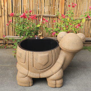 Yushixuan outdoor courtyard home balcony garden terrace b&b villa yard creative animal washing mop sink mop pool fully loaded mop pool (without faucet)